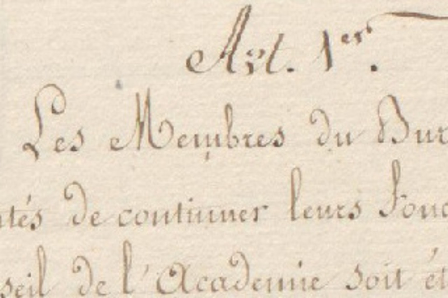 Verwaltung eines Collège, 1810